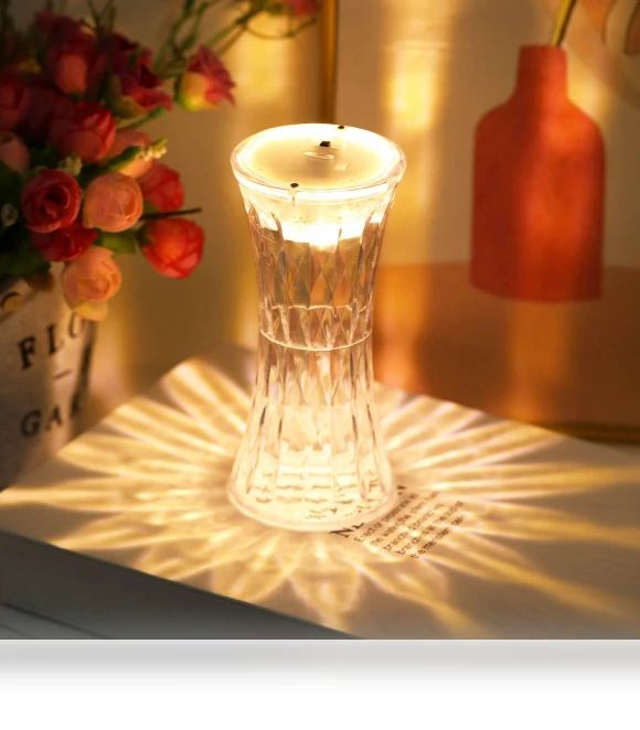 Crystal Table Lamp — Desk & Table Lighting, Fash