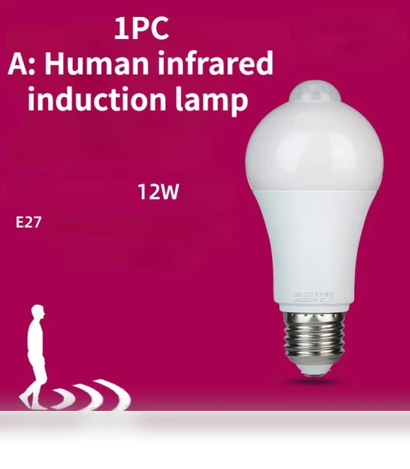 LED Motion Sensor Lamp — LED, Happy6