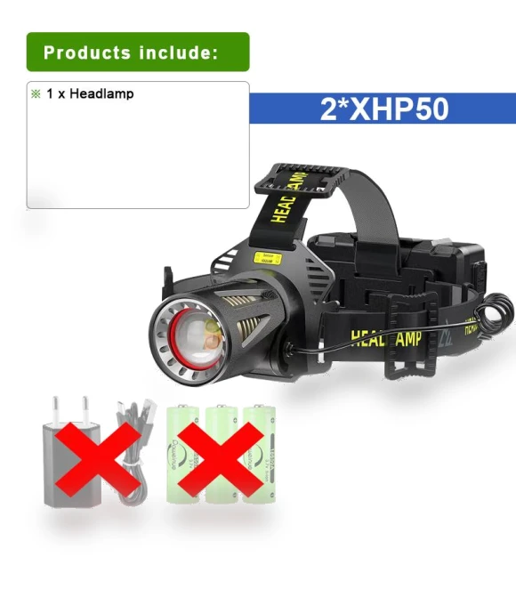 LED Touch Headlamp — Flashlights, Pawell