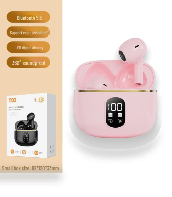 Macaron TWS True Wireless Stereo Earbuds — In-Ear Headphones, AI Supermarket