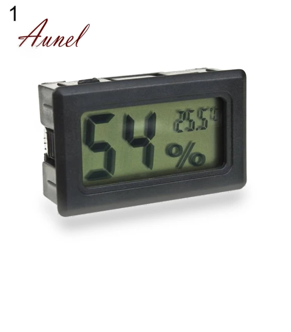 Mini Digital LCD Indoor Temperature and Humidity Meter — Home Climate Control, Hercules