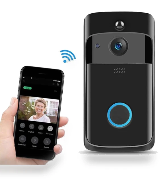 Mini Wireless Video Doorbell — Smart Home Security, LIAESMART