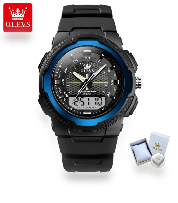 Multifunctional Digital Sports Watch — Sports Watches, OLEVS