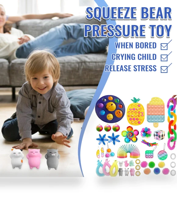 Sensory Toys Pack — Blocks, Adore soldier