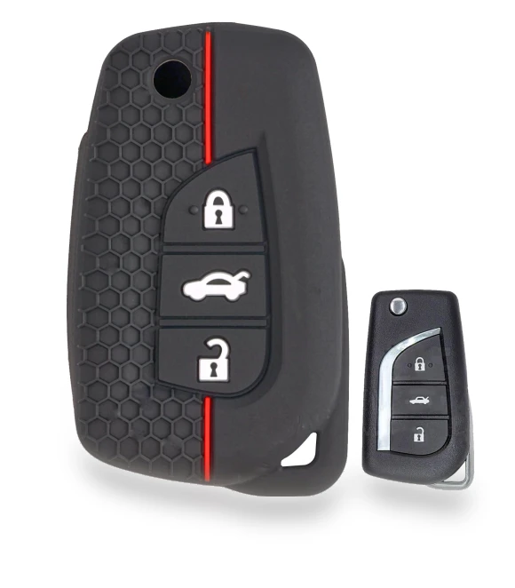Silicone Remote Control Smart Car Key Fob Cover — Keyless Entry, Xukey-wiper