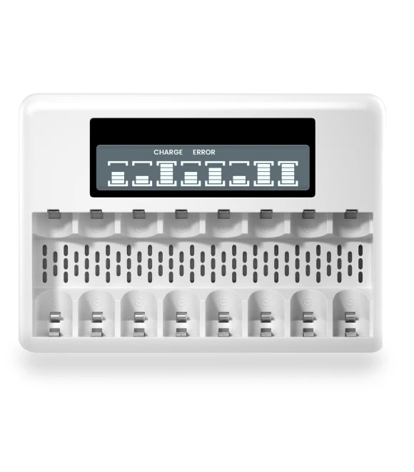Smart Charger with LCD Display — Batteries, PALO