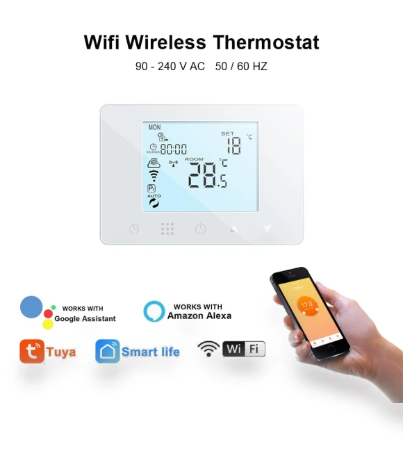 Smart Thermostat with Wi-Fi — Smart Climate Control, Ketotek