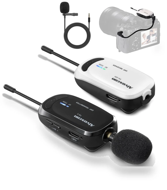 UHF Lapel Microphone — Wireless Systems, HAYAO
