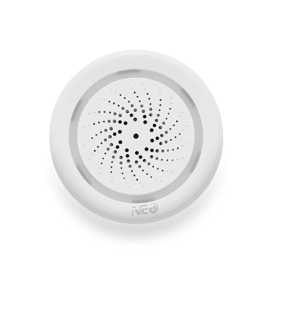 Wi-Fi Siren Alarm Sensor — Smart Home Security, Neo