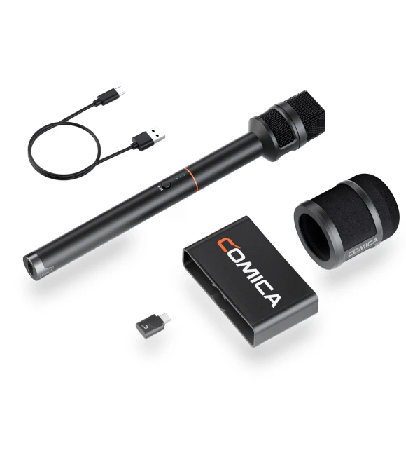 Wireless Condenser Interview Microphone — Microphones, HAYAO