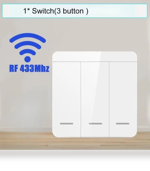 Wireless Smart Light Switch — Ceiling Fan Wall Controls, Meiteai-All