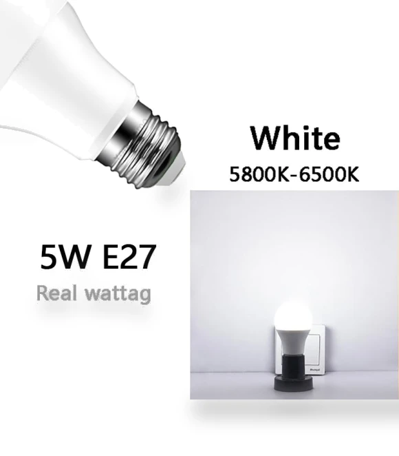15W LED Touch Lamp E27 Smart Light — LED, Yongkomo