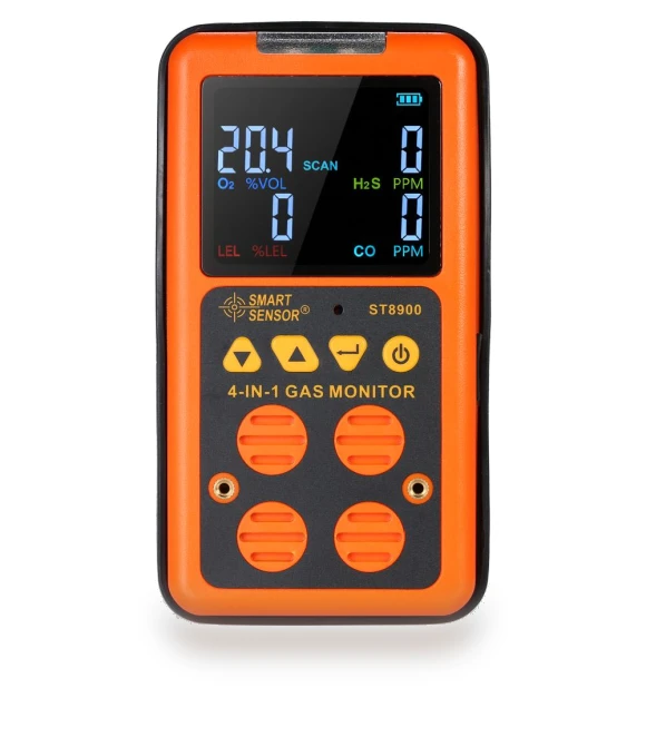 4-in-1 Gas Detector — Gas & CO Detectors, Kkmoon