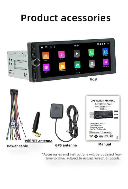 Android Car Stereo with Wireless Apple Carplay — Stereo Receivers, Reakosound