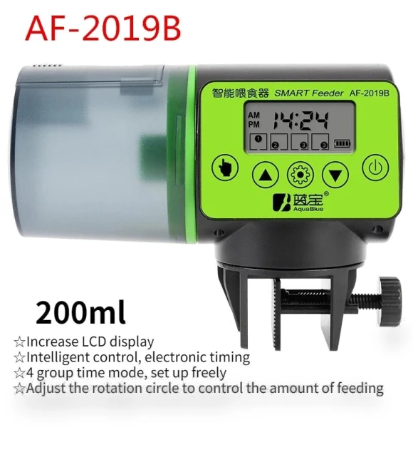 Automatic Fish Feeder with Smart Timer — Feeders, Happy World Electronics