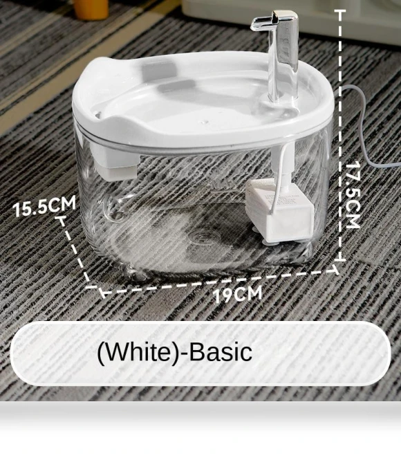 Automatic Pet Water Fountain with Light — Fountains, Pet Zooo