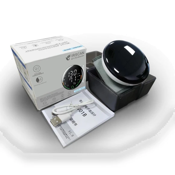 Automatic Rechargeable Wrist Blood Pressure Monitor — Blood Pressure Monitors, Saint Health Care