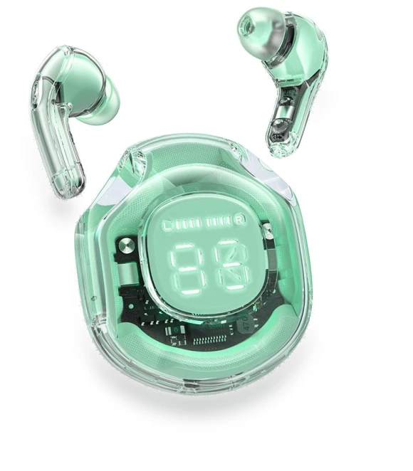 Digital Display Mini Wireless Headphones — Over-Ear Headphones, VAORLO
