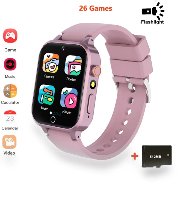 Kids Smart Watch with 26 Games — Wearable Accessories, greentiger