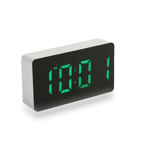 LED Mirror Alarm Clock — Alarms & Clocks, inne