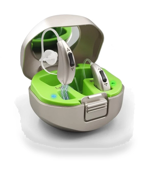 Rechargeable Mini Behind-The-Ear Hearing Aid — Hearing Support, FEIE