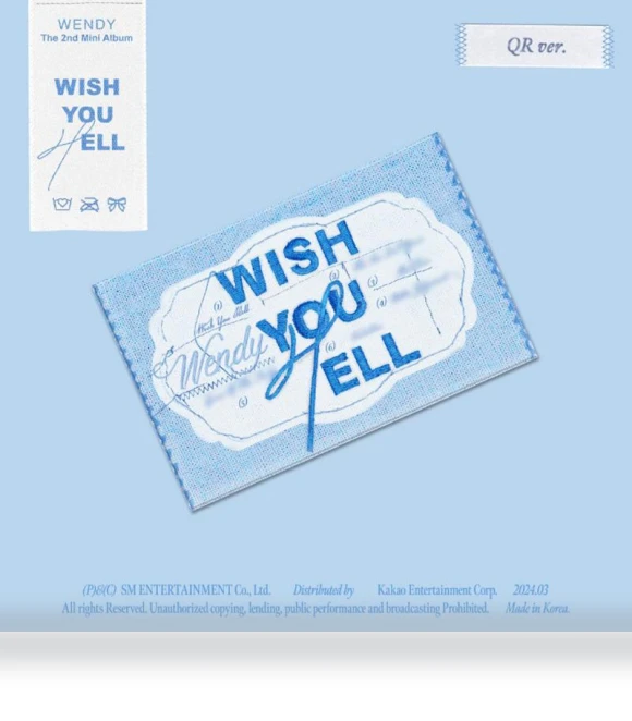 Second Mini Album [Wish You Hell] (QR Version / Smart Album) — Spooky Sounds, Red Velvet