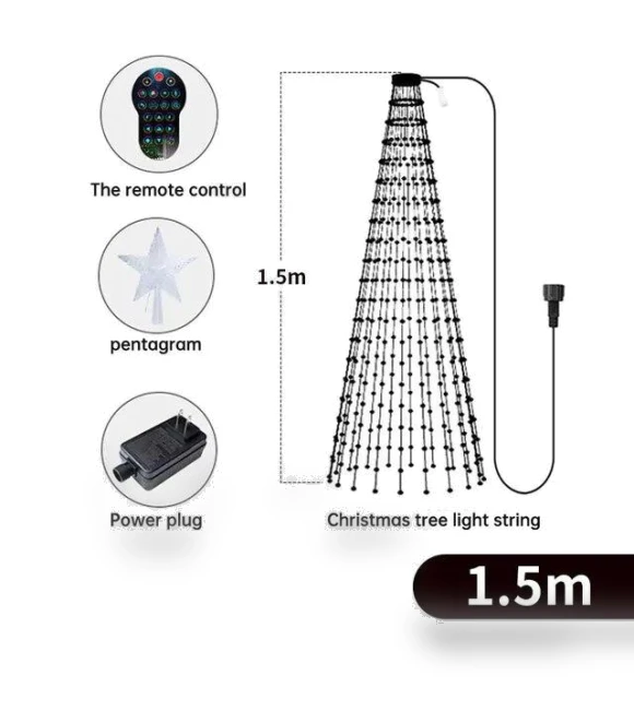 Smart Christmas Tree Lights — Lighted Displays, new boy 03