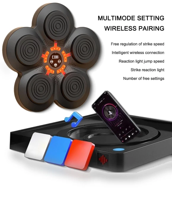 Smart Musical Boxing Machine — Boxing Training Gear, boho berry