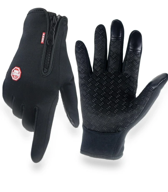 Unisex Touchscreen Winter Thermal Gloves — Gloves & Mittens, Yoghurt