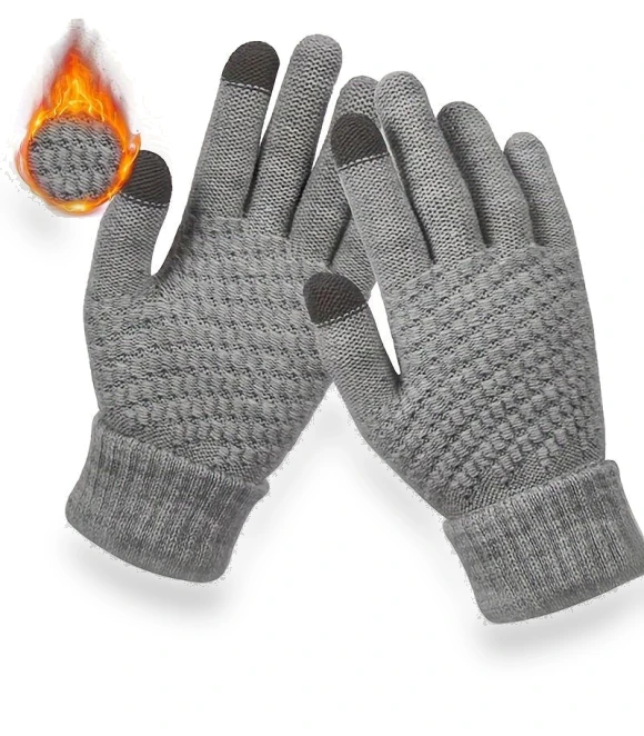 Winter Warm Knitted Touchscreen Gloves — Gloves & Mittens, Freedom Outdoors