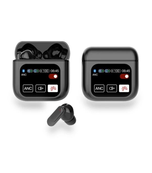 Wireless Smart Headphones with Touch Screen — Over-Ear Headphones, VAORLO