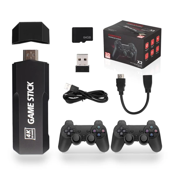 4K Game Stick Retro Gaming Console — GEM Box Gaming, Essager Electronic