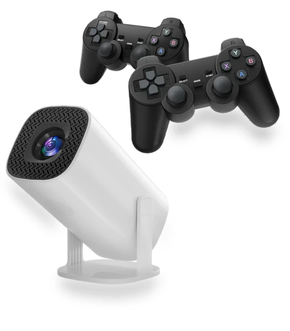 4K HD 1080P Bluetooth Android 11 Projector — Home Theater Projectors, Rocket Star