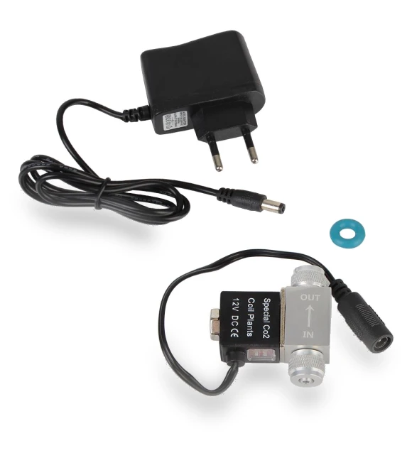 Aquarium Electromagnetic Dual Head Valve — Solenoid, HILIFE