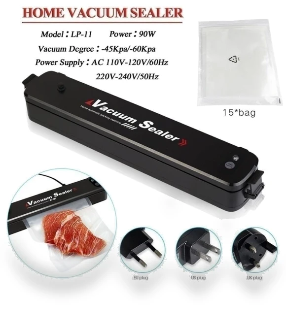 Automatic Vacuum Sealer — Vacuum Bags, Zhizih