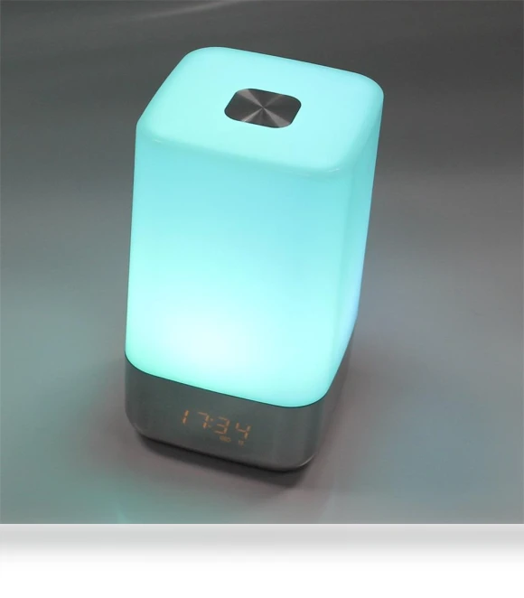 Color Changing LED Digital Alarm Clock with Sunrise Simulation — Clocks, We Satisfied