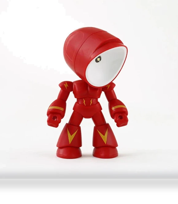 Mini Desk Lamp with Cute Robot Hero Design — Study & Desk Lighting, Cosy Homes