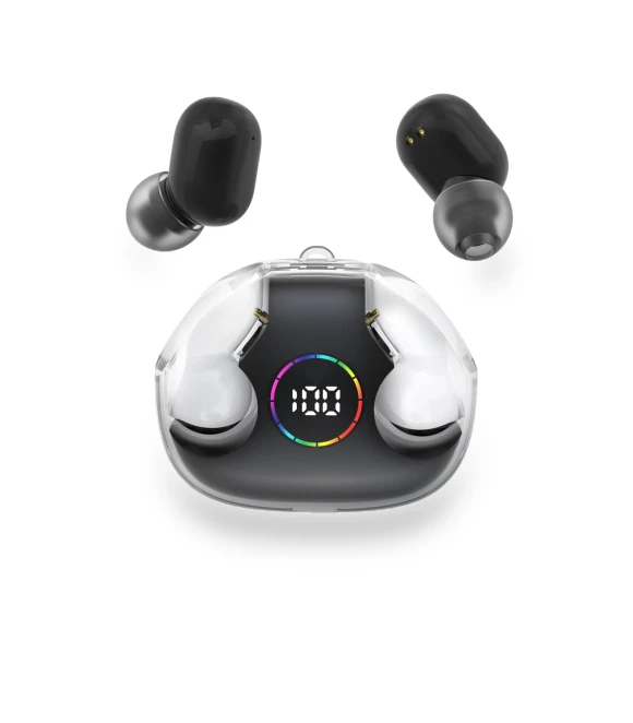 Mini Wireless Headphones with Digital Display — In-Ear Headphones, VAORLO
