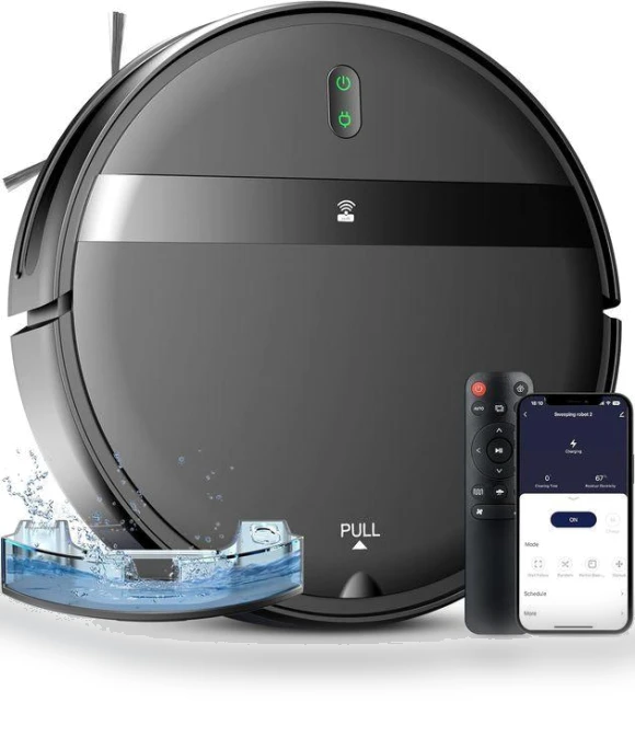 Robot Vacuum with Automatic Charging — Smart Cleaning Robots, RW-electronic