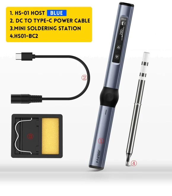 Smart Electric Soldering Iron — Stations, FNIRSI