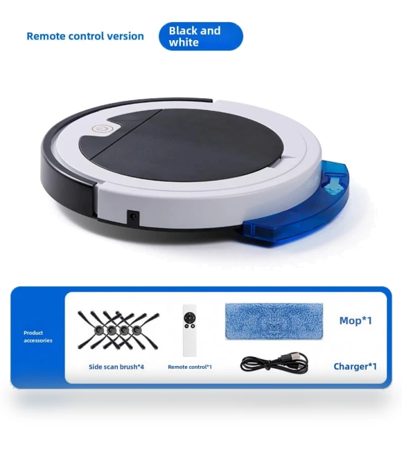 Smart Sweeping Robot with Suction and Mopping — Smart Cleaning Robots, Winter Gloves