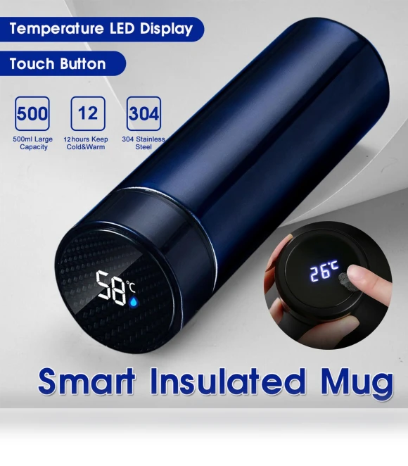 Smart Thermos with LCD Display — Kettles & Tea Machines, Xingben Two