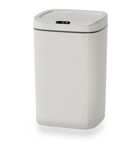 Smart Trash Can with Lid — Waste Baskets, pengpengfang