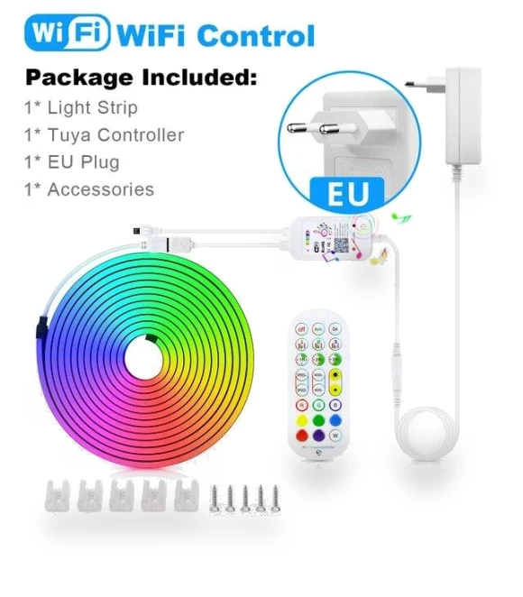 Smart Wi-Fi LED Neon Strip — LED Strips, Rybakov Home Lighting