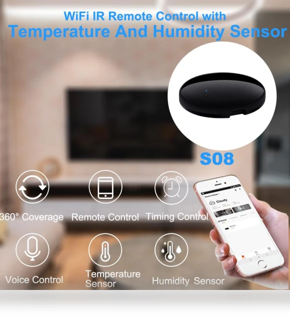 Smart Wi-Fi Universal Infrared Remote Control — Remote Controls, Minco Home