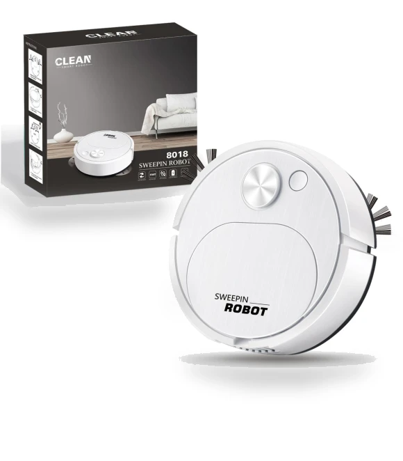 Smart Wireless Floor Sweeping Robot Vacuum — Smart Cleaning Robots, Trendy Accessorie