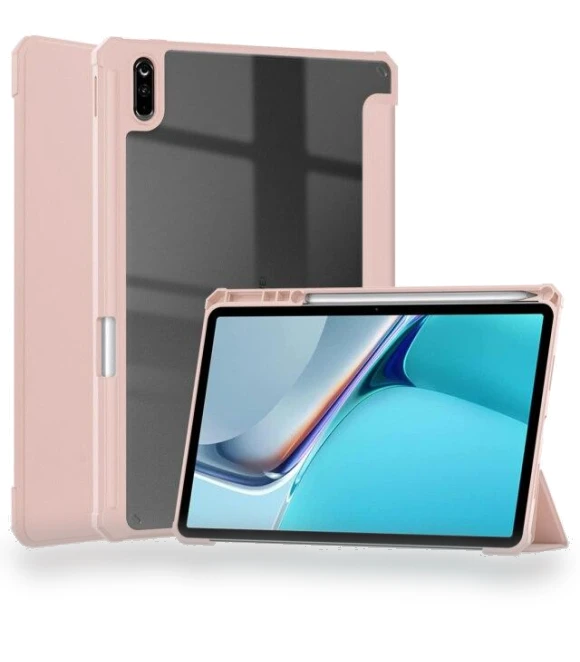 Thin Triple Fold Smart Magnetic Leather Stand Case — Keyboard Cases, TT-Clothes