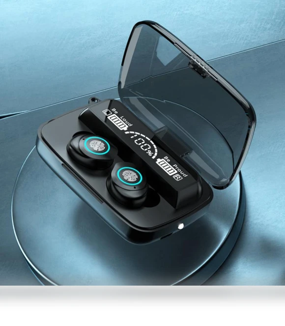 Wireless Bluetooth TWS Headset with Aperture — Headsets, QUEED