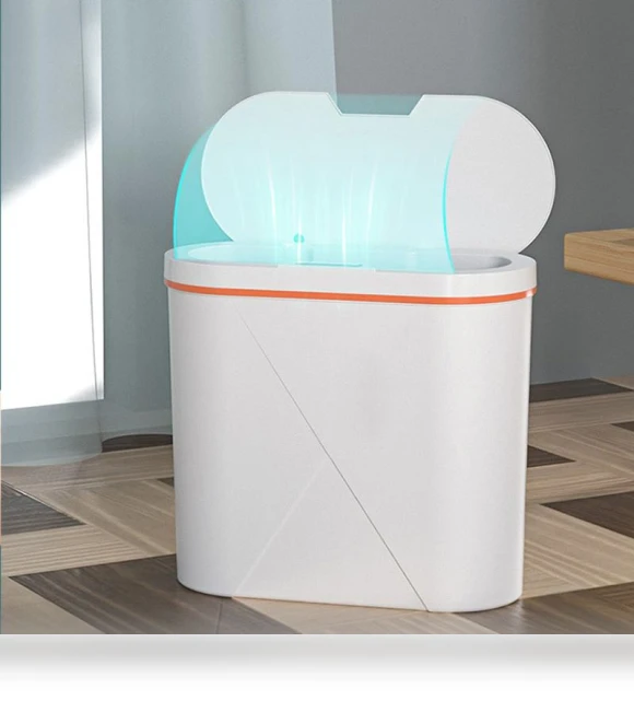 Automatic Sensor Trash Can — Kitchen Cans, QIANBAIDI