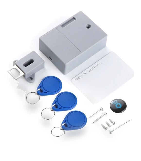 Battery IC Card Touch Drawer Cabinet SmartLock — Locks, Toys Arts